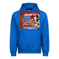 Cobalt little miss america Urban Hoodie - Artiststas