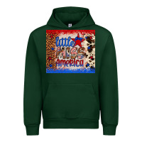 Forest Green little miss america Urban Hoodie - Artiststas