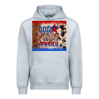 Heather Grey little miss america Urban Hoodie - Artiststas