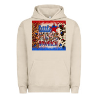 Pigment French Oak little miss america Urban Hoodie - Artiststas