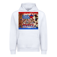 White little miss america Urban Hoodie - Artiststas