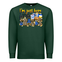 Sports Green i'm just here for the snacks volleyball Premium Sweatshirt - Zillion Design Studio