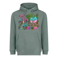 Sage all i need is coffee and plants Heavyweight Hoodie - texasbilliewilder