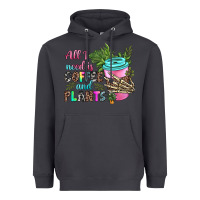 Smoke all i need is coffee and plants Heavyweight Hoodie - texasbilliewilder
