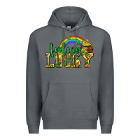 Rock feeling lucky with coins Premium Hoodie - AdoDesignShop