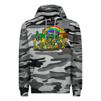 Slate Camo feeling lucky with coins Premium Hoodie - AdoDesignShop
