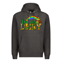 Smoke feeling lucky with coins Premium Hoodie - AdoDesignShop
