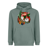Christmas Truck And Gnome Heavyweight Hoodie | Teevron