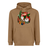 Toasted Coconut Christmas Truck And Gnome Heavyweight Hoodie - RanaPortraitStore