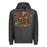Charcoal Heather thankful turkey png Premium Hoodie - JahusDesignShop