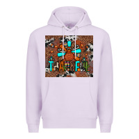 Lilac thankful turkey png Premium Hoodie - JahusDesignShop