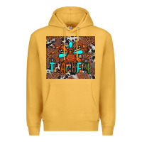 Mustard thankful turkey png Premium Hoodie - JahusDesignShop