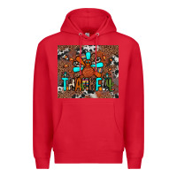 Red thankful turkey png Premium Hoodie - JahusDesignShop