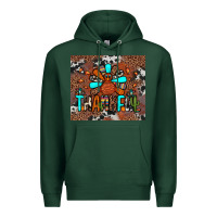 Sports Green thankful turkey png Premium Hoodie - JahusDesignShop