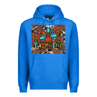 True Royal thankful turkey png Premium Hoodie - JahusDesignShop