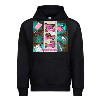 Black lpn licenced practical nurse and element Urban Hoodie - AdoDesignShop