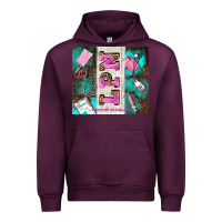 Mauve Wine lpn licenced practical nurse and element Urban Hoodie - AdoDesignShop