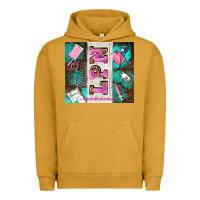 Pigment Peanut Butter lpn licenced practical nurse and element Urban Hoodie - AdoDesignShop