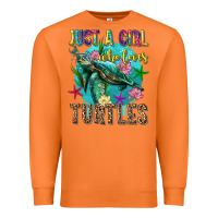 Carrot just a girl who loves turtles Premium Sweatshirt - texasbilliewilder
