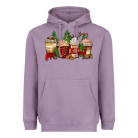 Lavender lumberjack coffee cups Heavyweight Hoodie - Zillion Design Studio