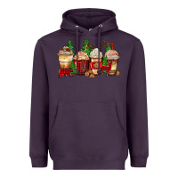 Plum lumberjack coffee cups Heavyweight Hoodie - Zillion Design Studio