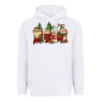 White lumberjack coffee cups Heavyweight Hoodie - Zillion Design Studio