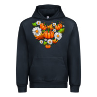 Navy pumpkin and daisies Urban Hoodie - AdoDesignShop