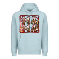 Blue Mist baseball mama Premium Hoodie - Jasminsmagicworld