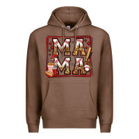 Chestnut baseball mama Premium Hoodie - Jasminsmagicworld