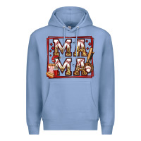 Colony Blue baseball mama Premium Hoodie - Jasminsmagicworld