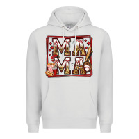 Dove Grey baseball mama Premium Hoodie - Jasminsmagicworld