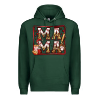 Sports Green baseball mama Premium Hoodie - Jasminsmagicworld