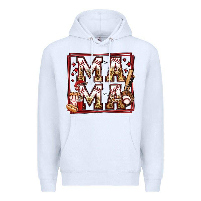 Baseball Mama Premium Hoodie by Jasminsmagicworld | Teevron