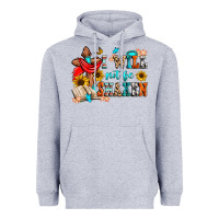 Heather Grey i will not be shaken Heavyweight Hoodie - Zillion Design Studio