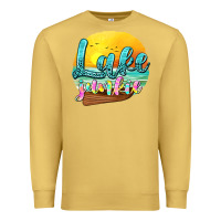 Antique Gold lake junkie Premium Sweatshirt - texasbilliewilder