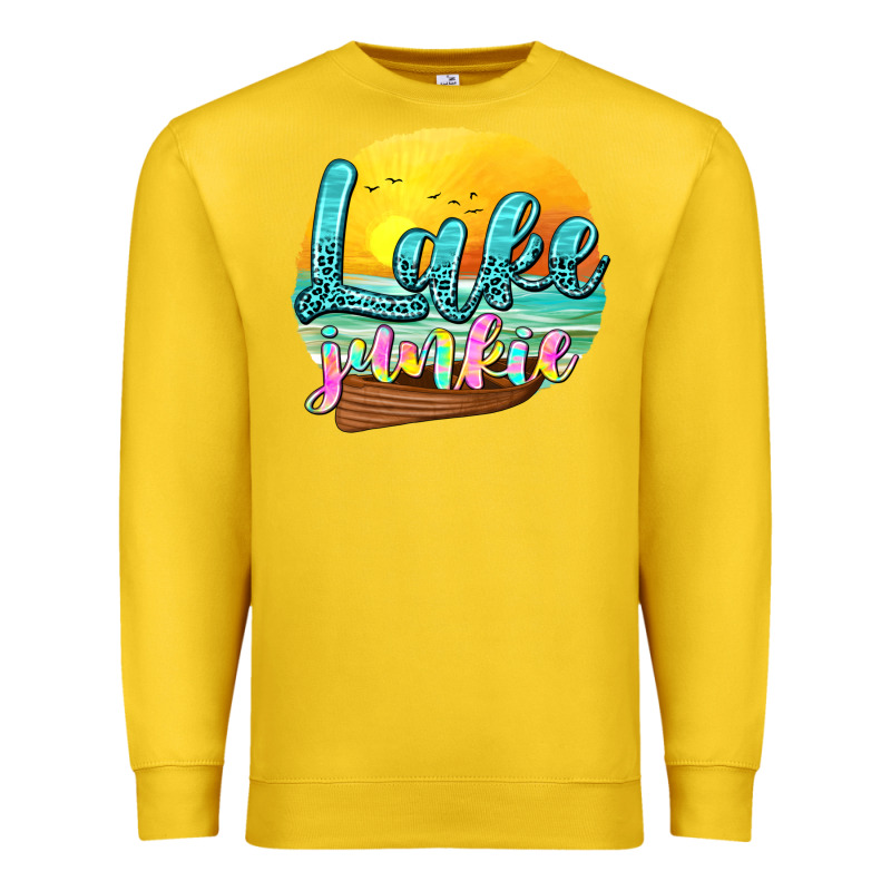 Lake Junkie Premium Sweatshirt by texasbilliewilder | Teevron