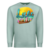 Seafoam lake junkie Premium Sweatshirt - texasbilliewilder