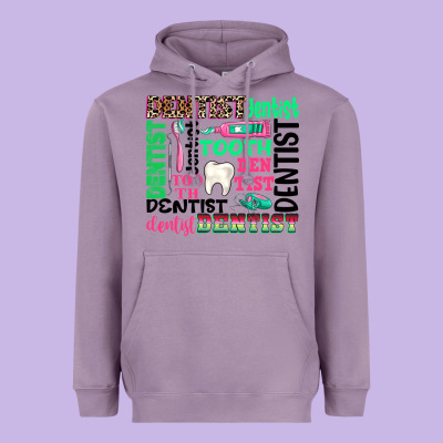 Dentist Tooth Heavyweight Hoodie Designed By Texasbilliewilder
