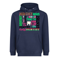 Navy dentist tooth Heavyweight Hoodie - texasbilliewilder