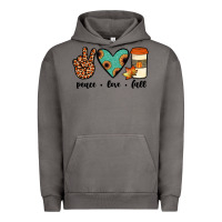 Pigment Tornado peace love fall Urban Hoodie - JahusDesignShop