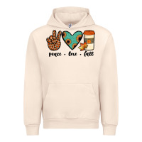 Sandshell peace love fall Urban Hoodie - JahusDesignShop