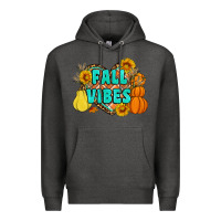 Charcoal Heather fall vibes Premium Hoodie - Artiststas