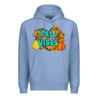 Colony Blue fall vibes Premium Hoodie - Artiststas
