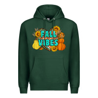 Sports Green fall vibes Premium Hoodie - Artiststas