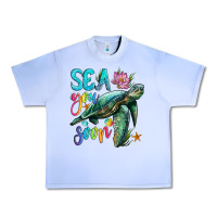 Grape Ice sea you soon with sea turtle Urban Heavy Tee - Artiststas