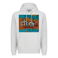 Dove Grey she is strong Premium Hoodie - JahusDesignShop