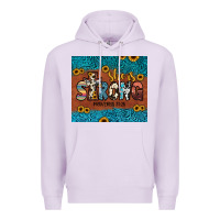 Lilac she is strong Premium Hoodie - JahusDesignShop