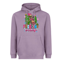 Lavender freezing season skeleton Heavyweight Hoodie - Zillion Design Studio