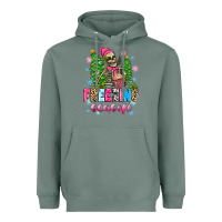 Sage freezing season skeleton Heavyweight Hoodie - Zillion Design Studio