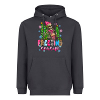 Smoke freezing season skeleton Heavyweight Hoodie - Zillion Design Studio